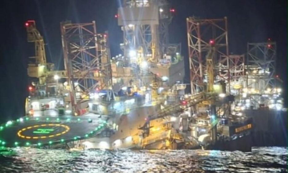 Borr Drilling rig sinks offshore Gabon, five missing