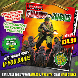 Commando vs Zombies - order now!