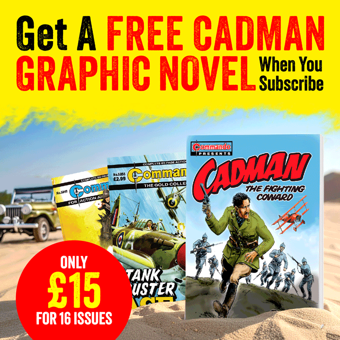 Subscribe to Commando Comics