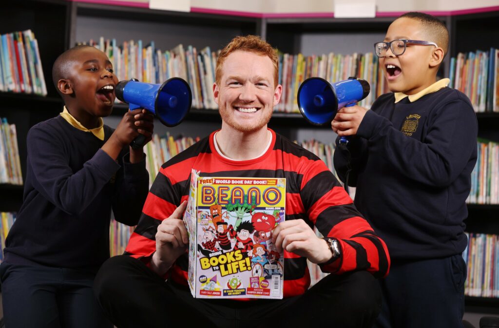 Beano launches Libraries Aloud for World Book Day 