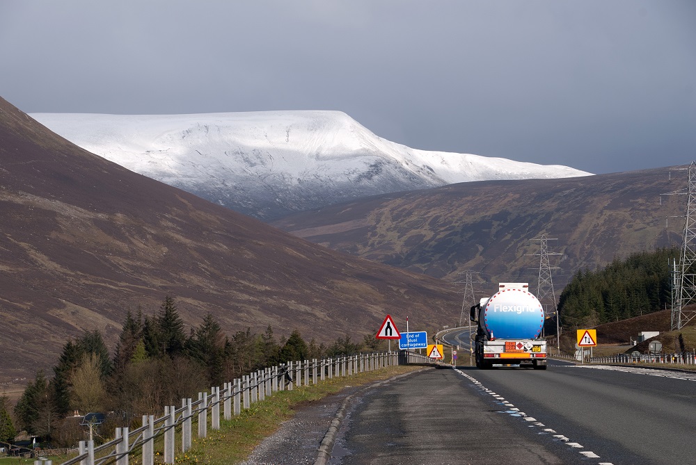 passing by drumochter