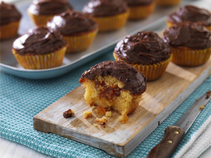 Sunny Seville Chocolate Orange Cupcakes