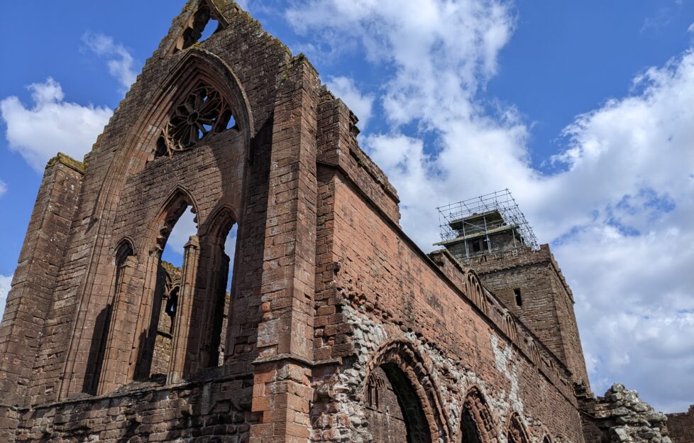 Sweetheart Abbey in Dumfries & Galloway