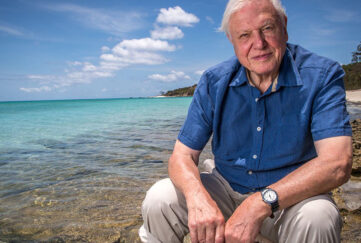 Sir David Attenborough at Great Barrier Reef