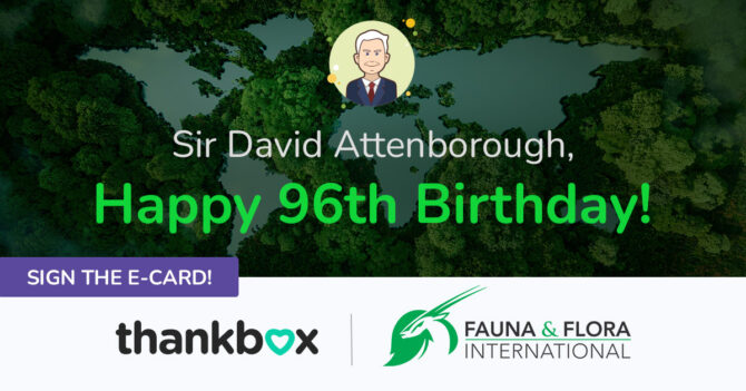 Thankbox David Attenborough's Birthday E-card