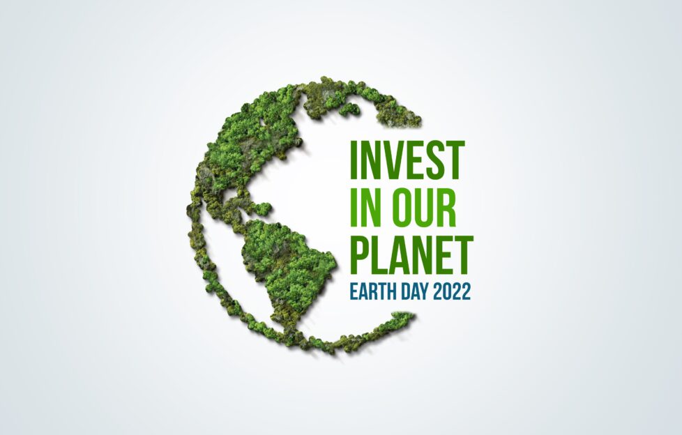 Earth Day 2022 Invest In Our Planet logo