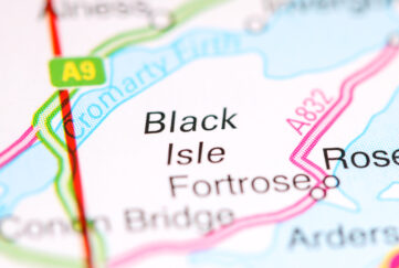 Black Isle location on map
