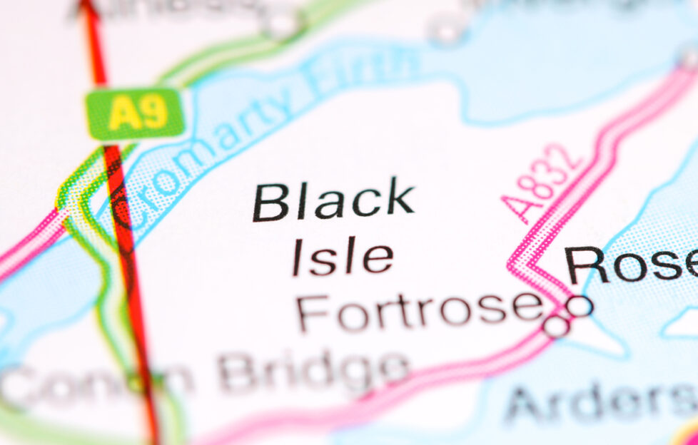 Black Isle location on map