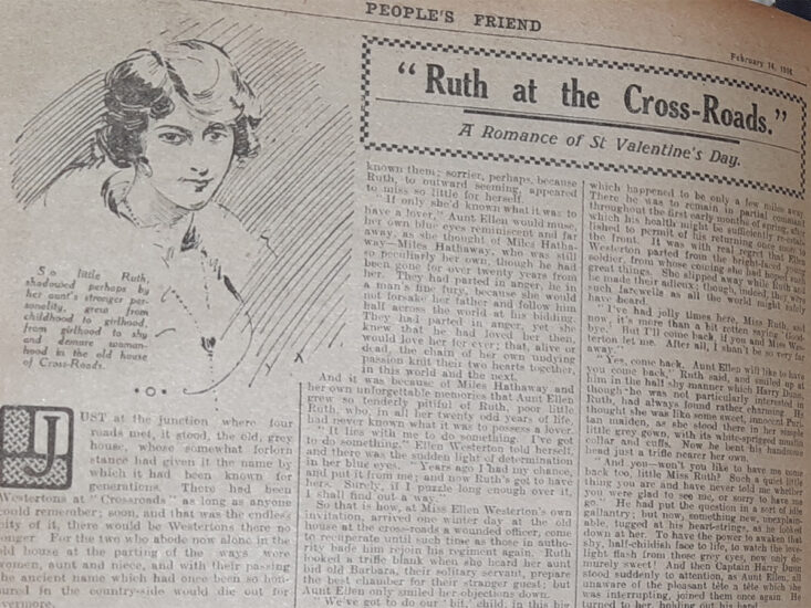 Podcast Short Story: “Ruth At The Crossroads”, 1916