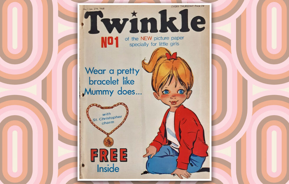 Twinkle girls magazine retro cover