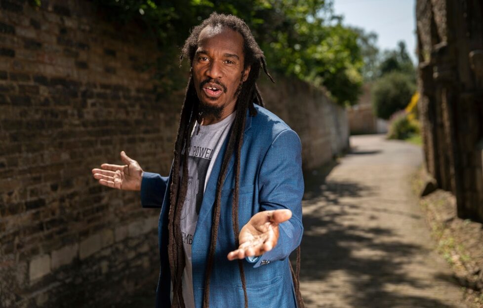 Benjamin Zephaniah, poet and writer of the Windrush Child