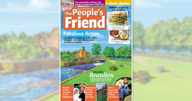 The People's Friend cover August 27 issue