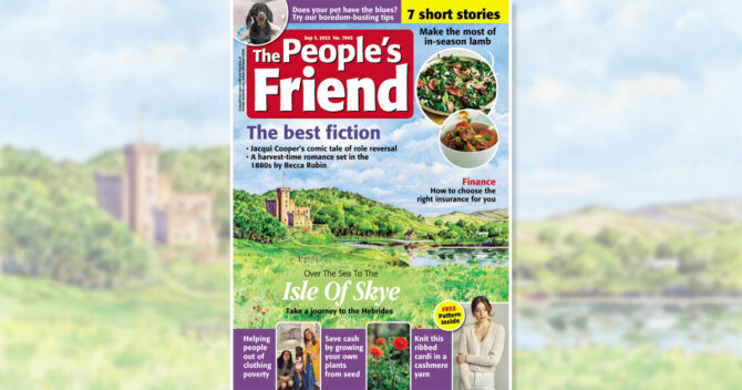 Cover of The People's Friend September 3 issue