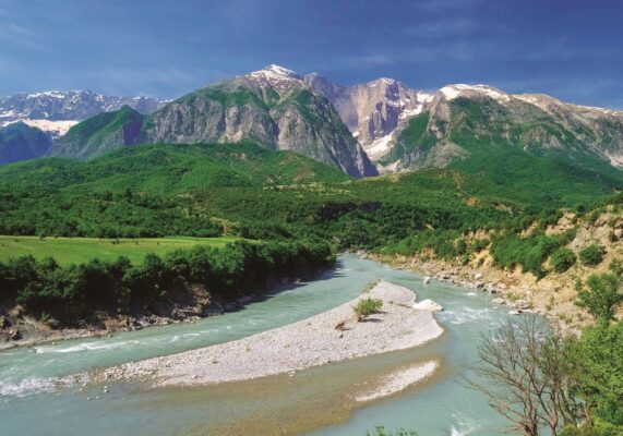 River Vjosa, Albania 