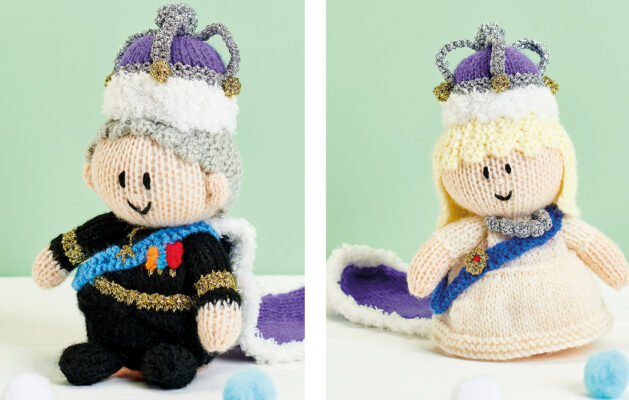 Knitting king and queen Photography: CliQQ Studios