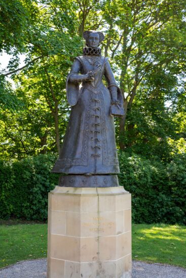 Mary, Queen of Scots. Photograph courtesy of Willie Shand.