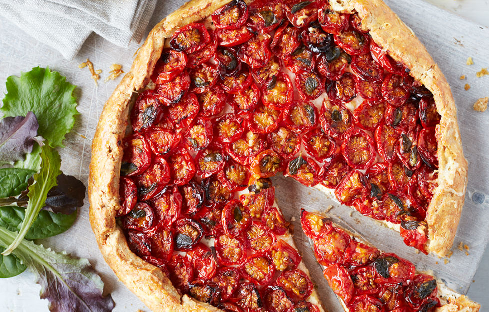 Piccolo and oregano galette