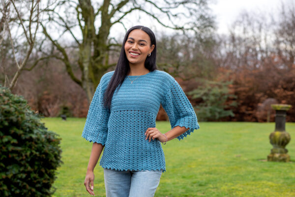 crochet tunic