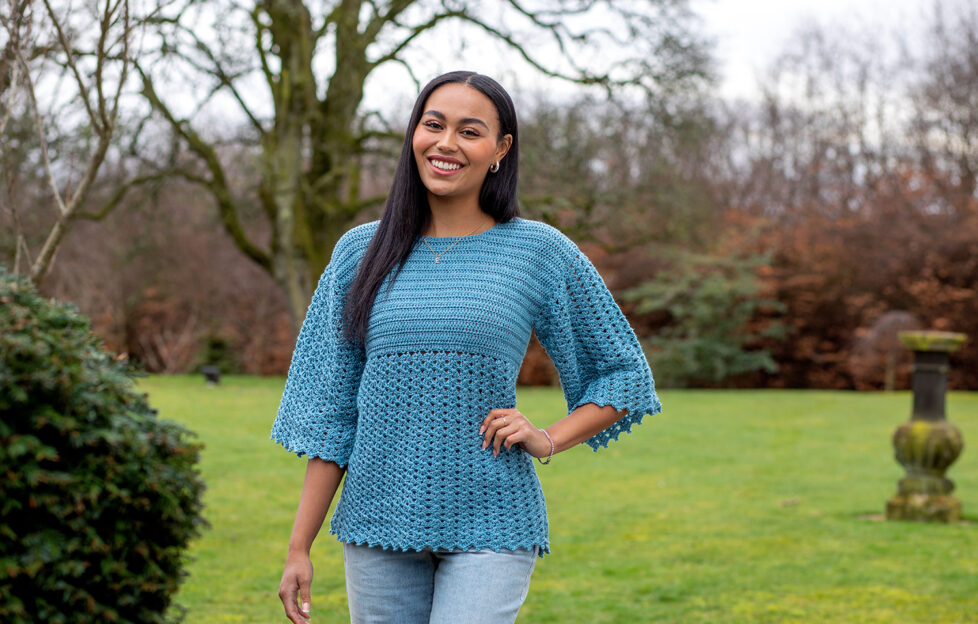 crochet tunic