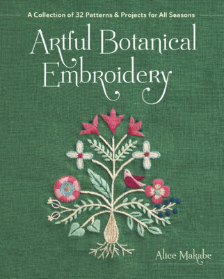 Artful Botanical Embroidery book cover