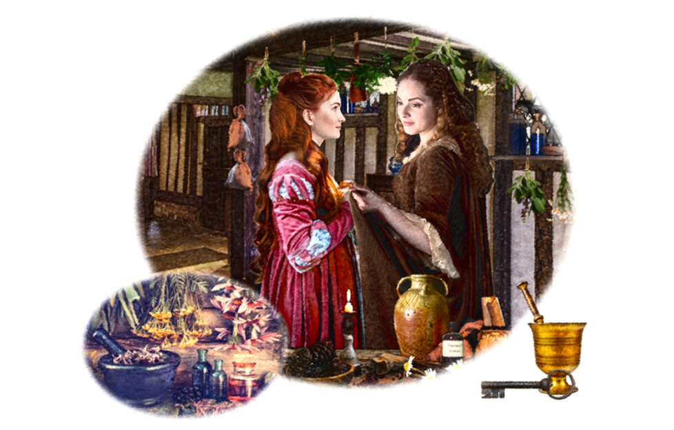 Jane is reunited with Margery Illustration: Mandy Dixon