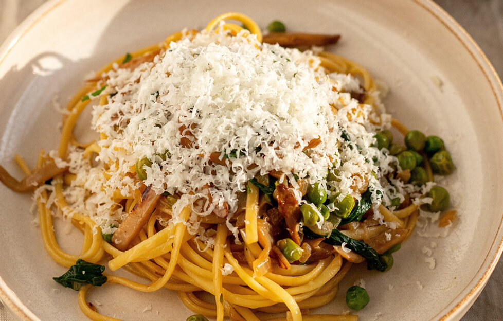 Mushroom Linguini