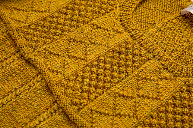 Close up of sweater Pic: Eve Conroy