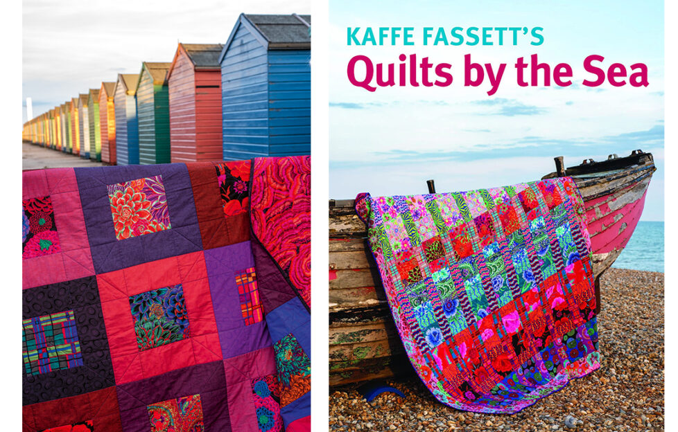 Kaffe's book and the quilt you can make from this week's issue Images: Taunton Press.