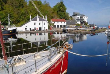 Crinan, a favourite location Pic: Willie Shand
