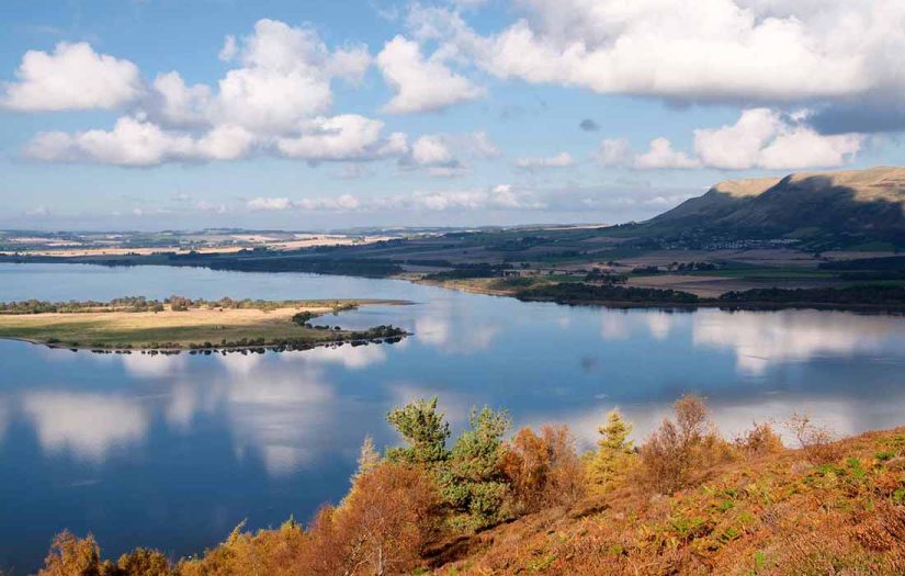 The view over Loch Leven From the Vane Hill Pic: Willie Shand