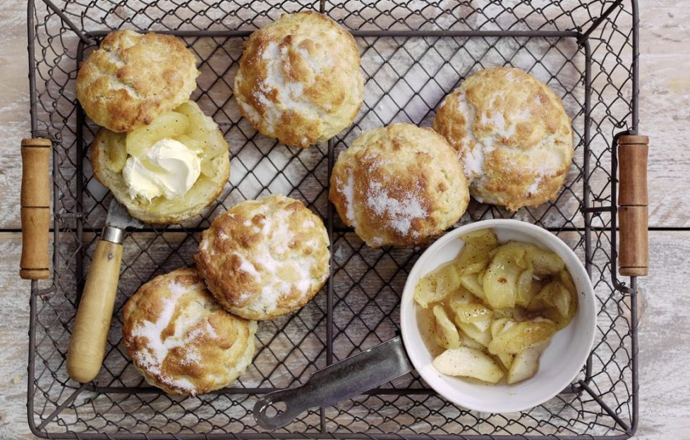 Apple scones Image courtesy of South African Fruit.