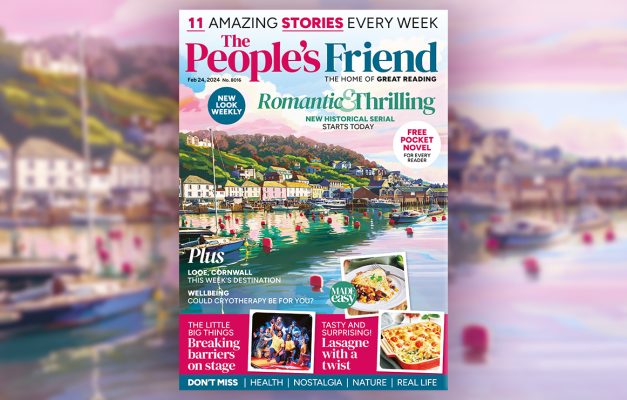 Cover of newly-updated 'People's Friend' magazine