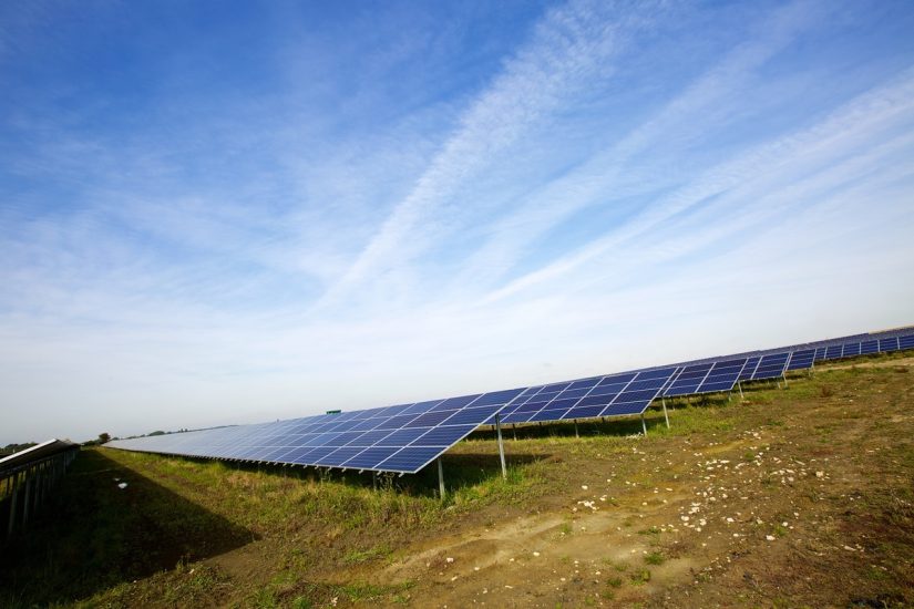 solar farm at Ivel Valley 