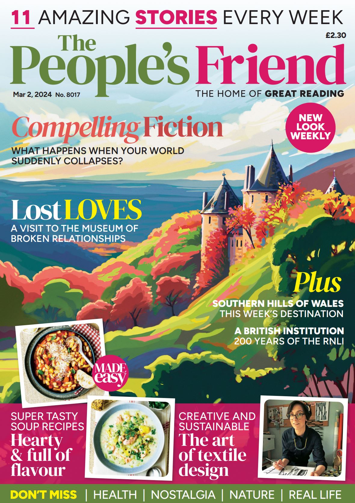 March 2 2024 cover of The People's Friend magazine