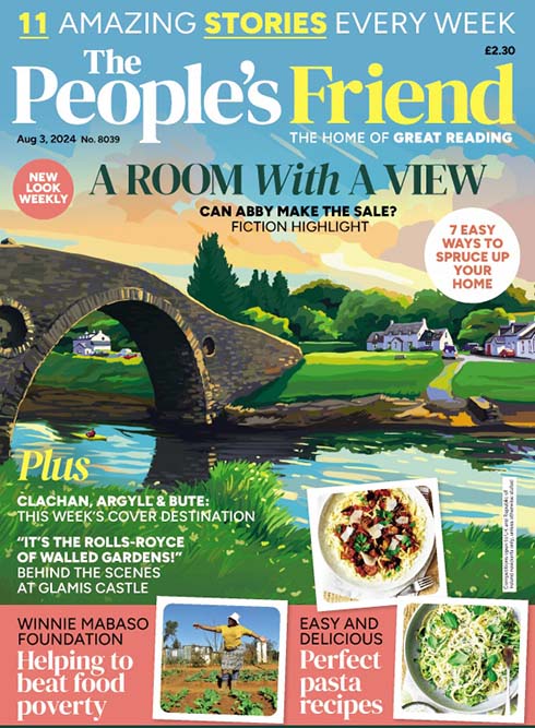 August 3 2024 cover of The People's Friend magazine