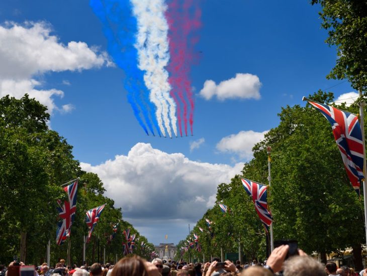 Trooping The Colour RAF Display