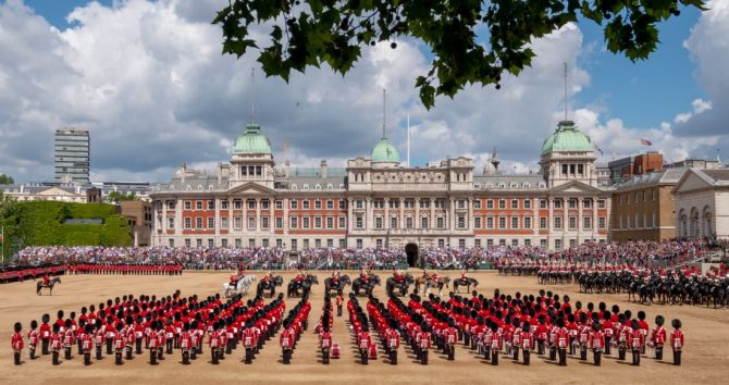 Trooping The Colour Ceremony