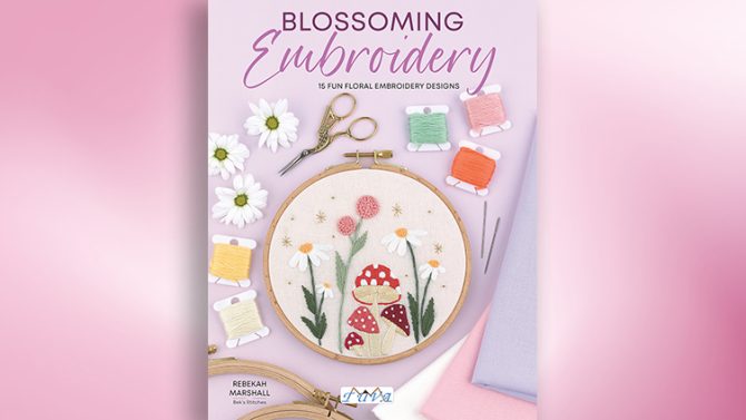 Front cover of Blossoming Embroidery