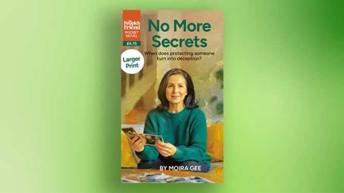 Cover of No More Secrets by Writer of the Week Moira Gee