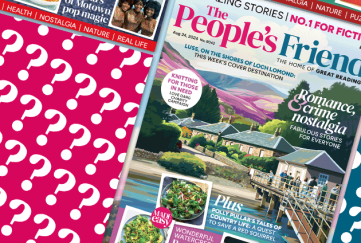 Favourite covers from The People's Friend in 2024