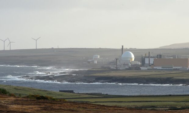 The former Dounreay power plant.