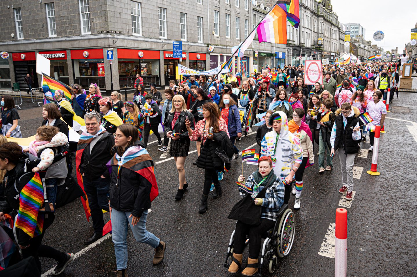 Nothing could stop Aberdonians from celebrating Pride last year.