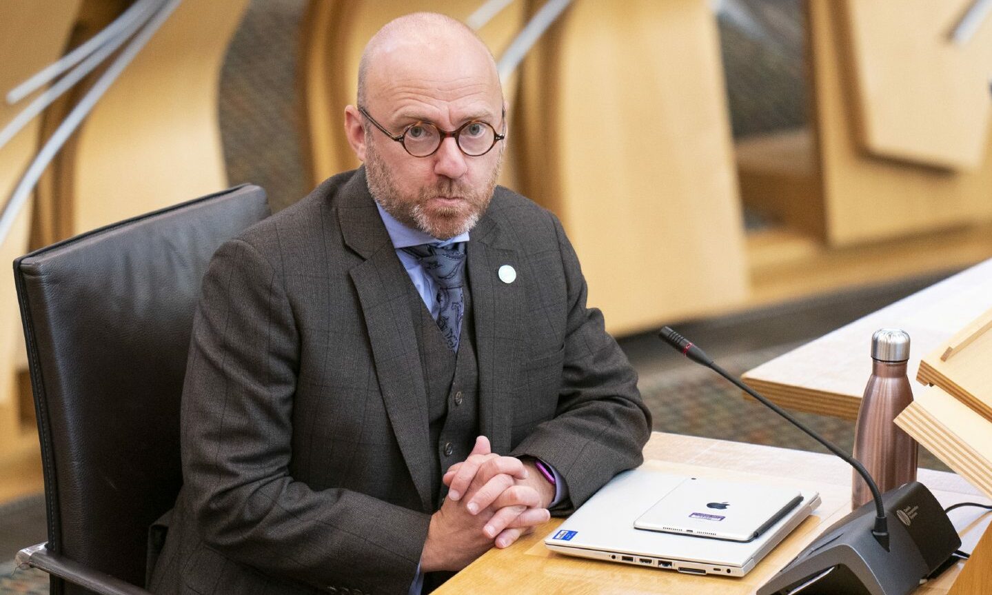 Scottish Green party co-leader Patrick Harvie.