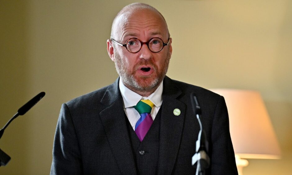 Patrick Harvie, Green minister for Zero Carbon Buildings.