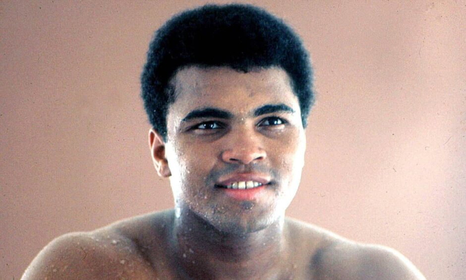 Muhammad Ali at the height of his powers, in 1970.