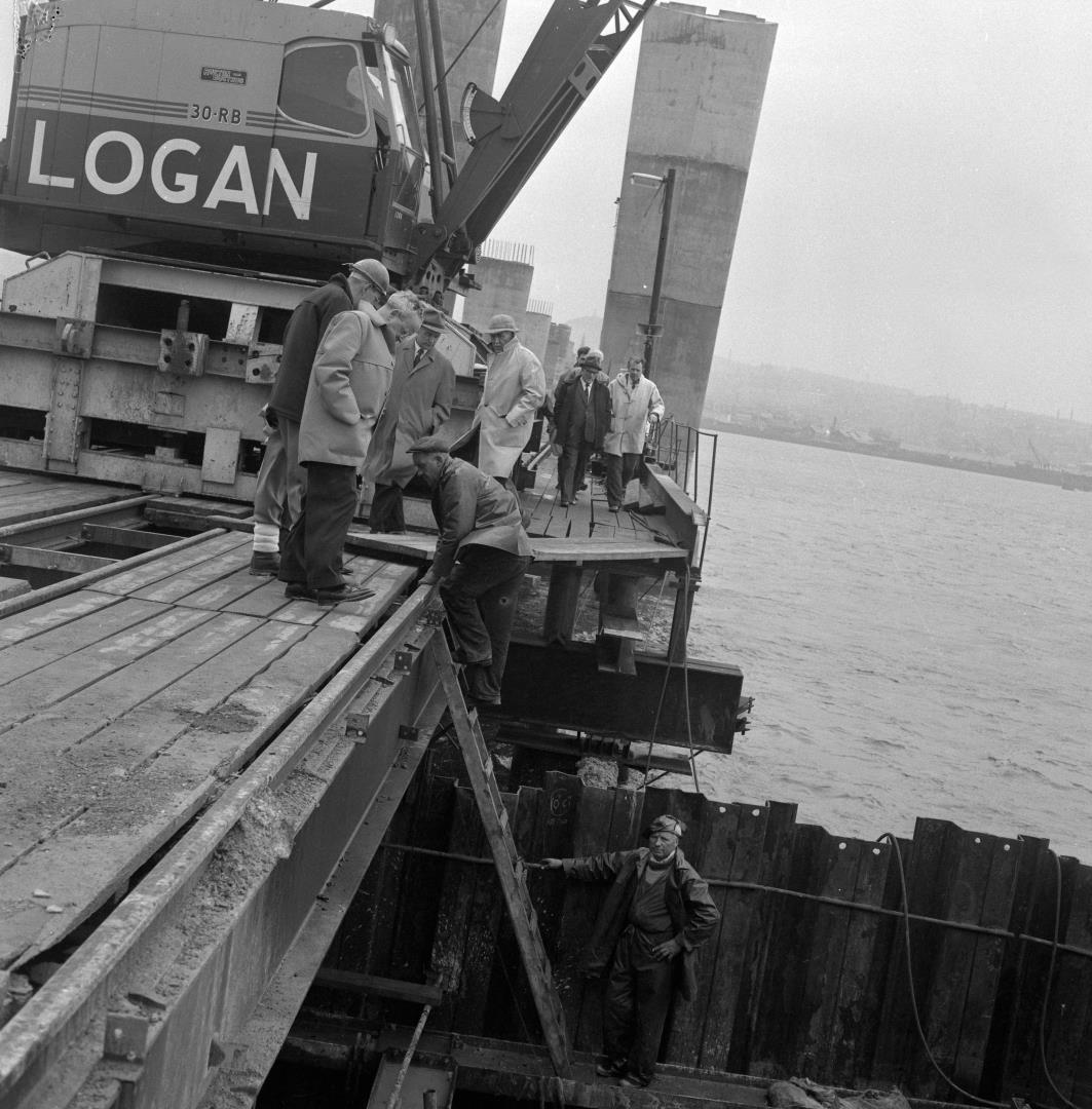 Contractor Willie Logan never saw his bridge completed.
