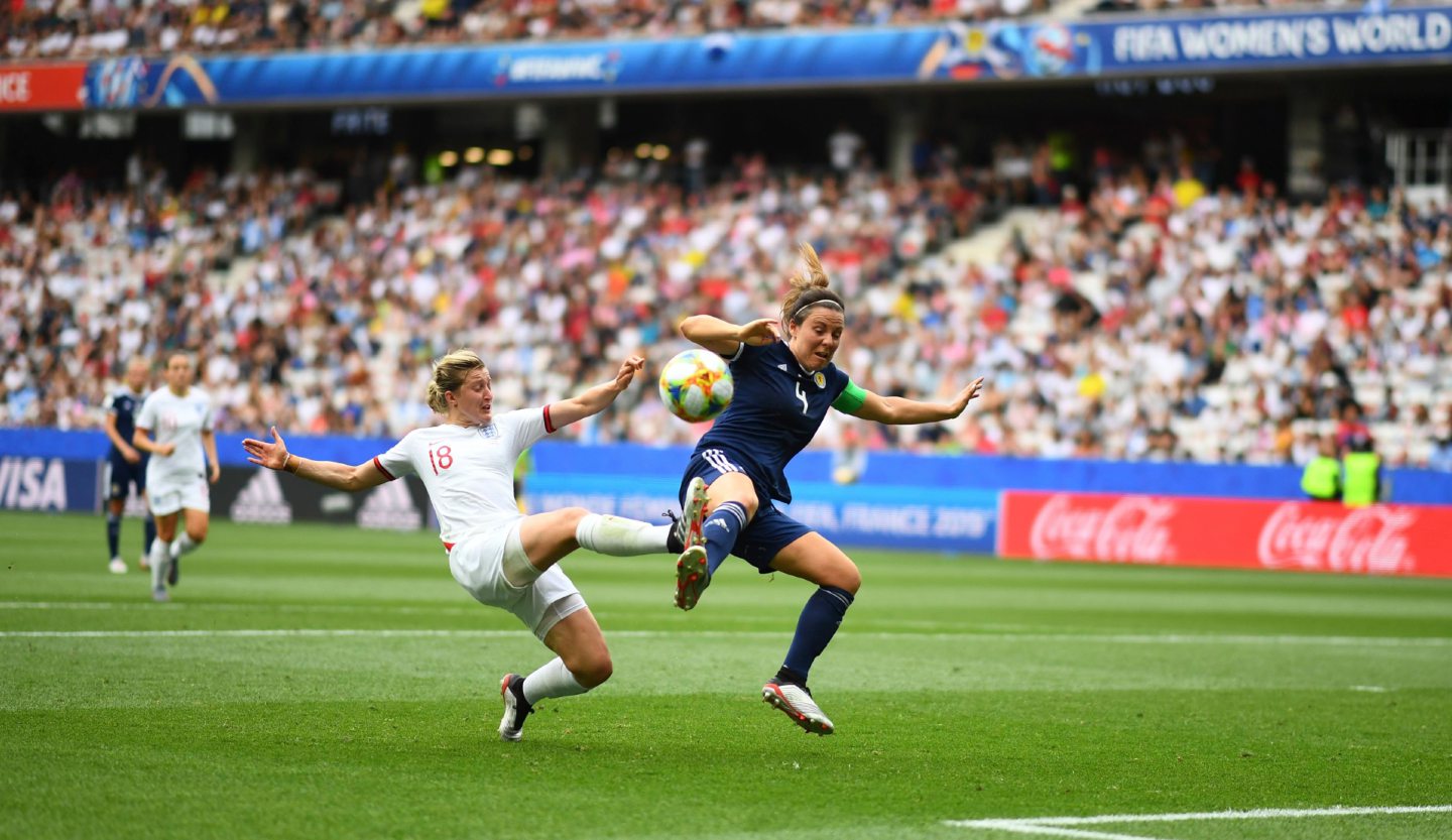 Scotland captain Rachel Corsie during the FIFA Women's World Cup in 2019.