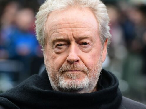 The series will be executive produced by Ridley Scott (Ian West/PA)