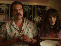 David Harbour and Winona Ryder in season three of Stranger Things (Netflix)