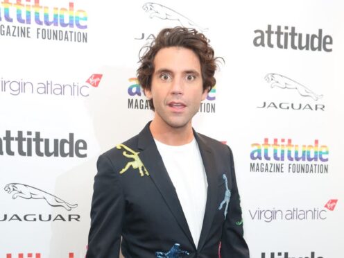 Mika attends the Virgin Atlantic Attitude Awards at the Roundhouse, London (Matt Alexander/PA)